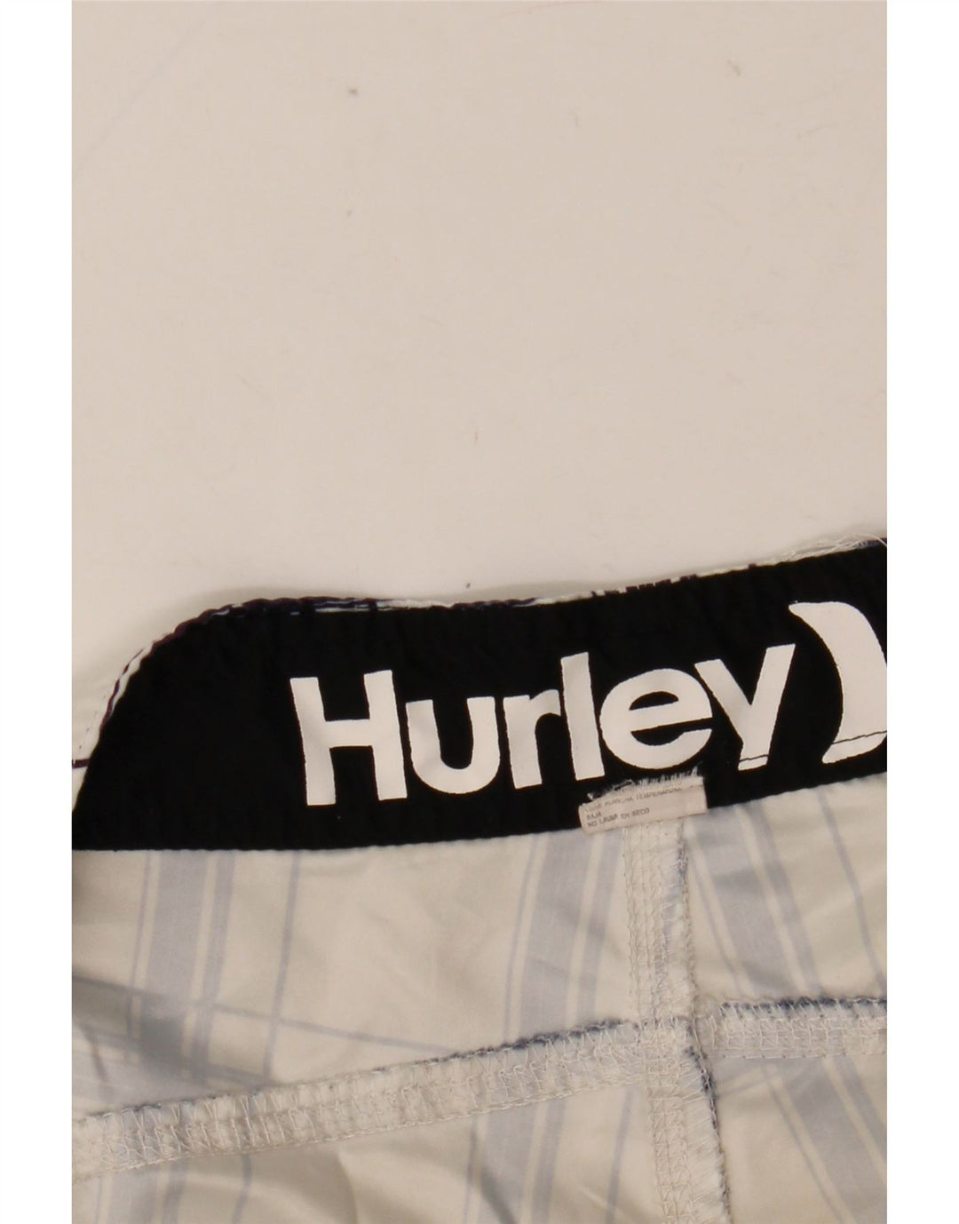 HURLEY Мужские шорты для плавания, средние, белые в клетку