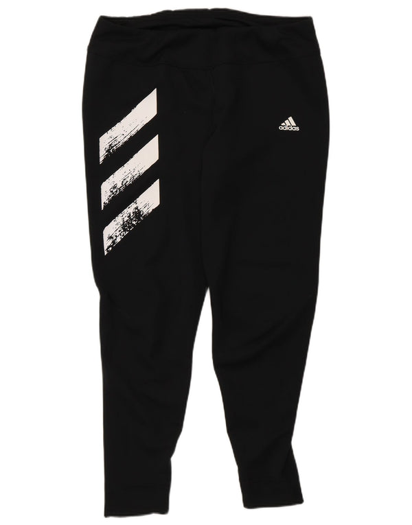 Женские леггинсы Adidas Aeroready UK 16/18, большие черные
