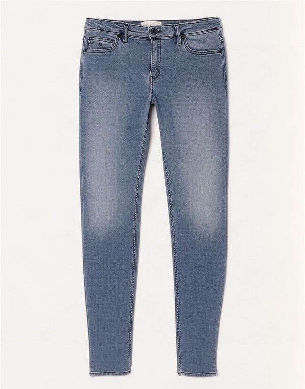 Женские джинсы скинни Calvin Klein W30 L32 синие, хлопок