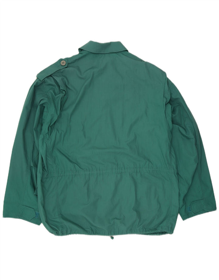 Винтажная мужская куртка в стиле милитари UK 42 XL, зеленая