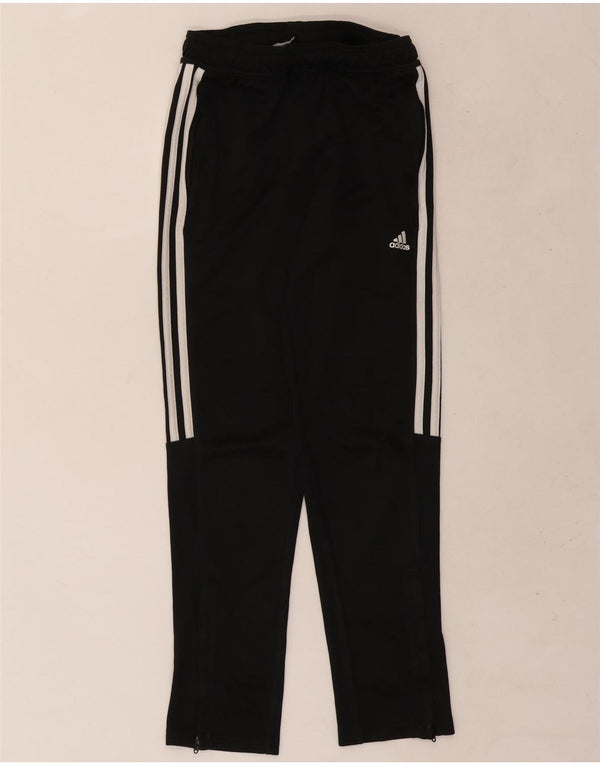 Спортивные брюки Adidas Aeroready для мальчиков 11-12 лет, черный полиэстер