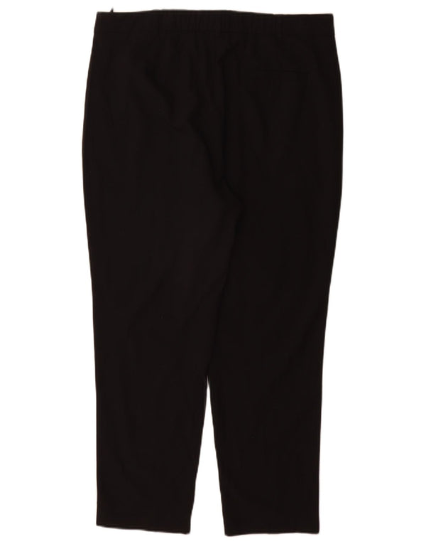 Женские зауженные брюки-чиносы Marks & Spencer UK 14, большие W32 L26, черные