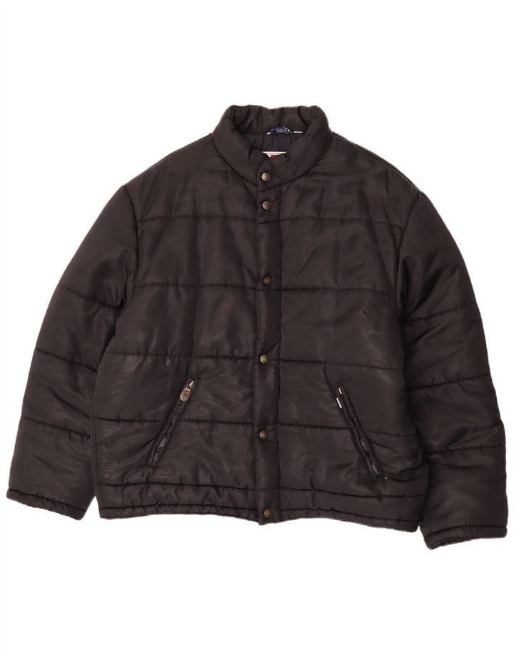 Мужская стеганая куртка Levi's UK 42 XL Черный Полиамид