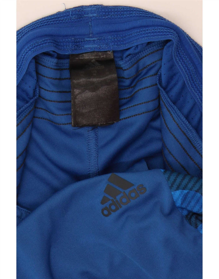 Мужские спортивные шорты Adidas Climacool, средний синий камуфляжный полиэстер