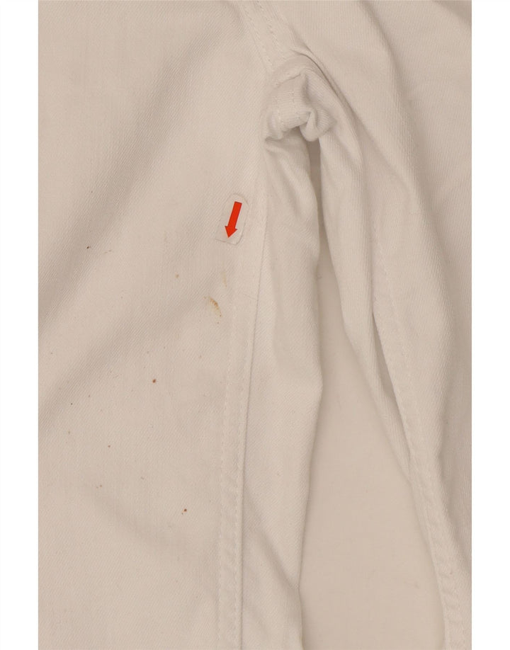 Женские прямые джинсы Zara EU 36 XS W26 L29 белые