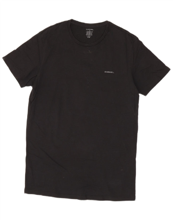 Мужская футболка Diesel Top Medium Black Cotton