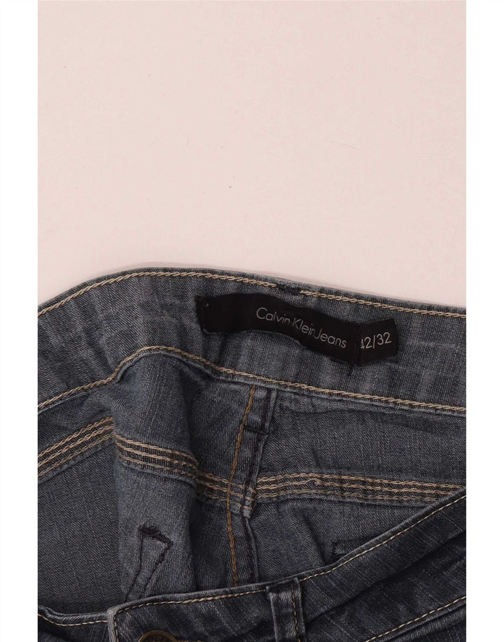 Мужские узкие джинсы Calvin Klein W42 L32 синие