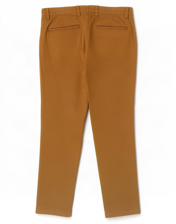 Мужские брюки-чиносы Gap Slim Fit W34 L30, коричневые, хлопковые