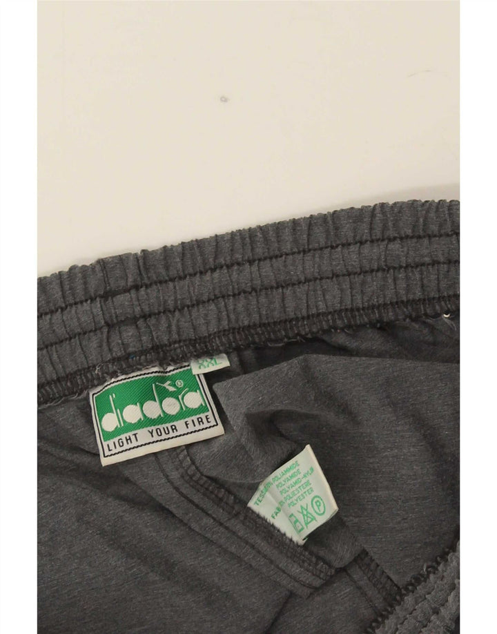 Мужские спортивные брюки Diadora 2XL, серый нейлон