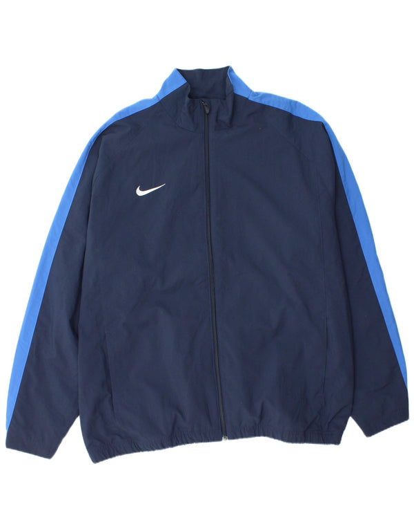 Мужской спортивный костюм Nike UK 44/46 XL, темно-синий, полиэстер с цветными блоками