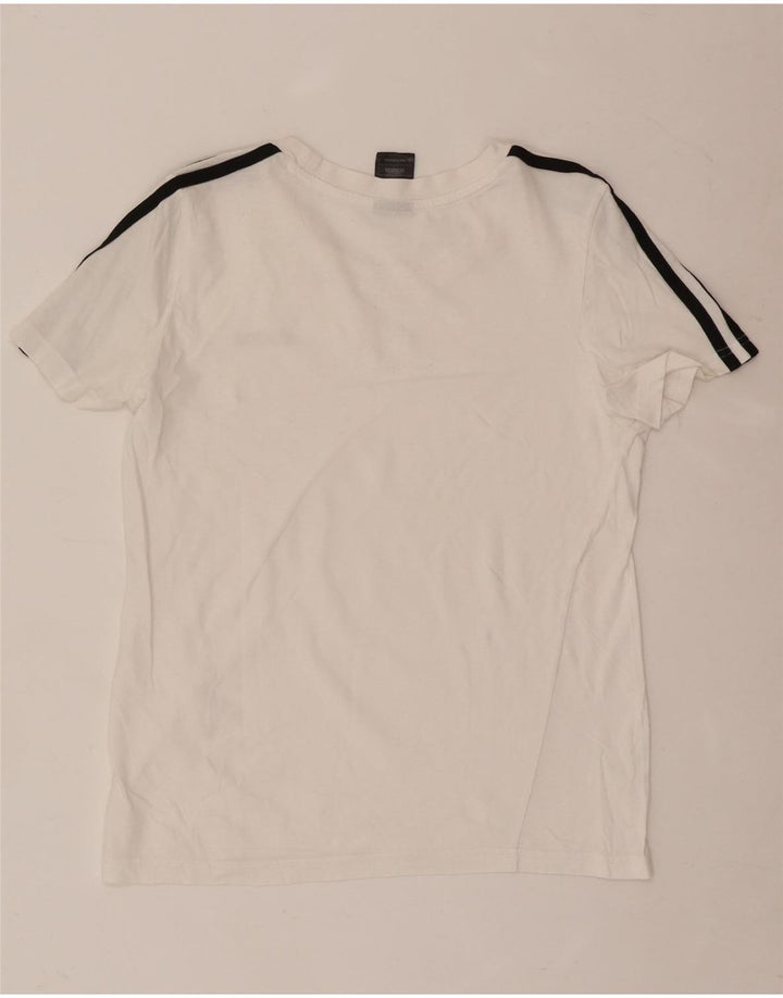 Женская футболка Adidas Top UK 12/14, средний белый