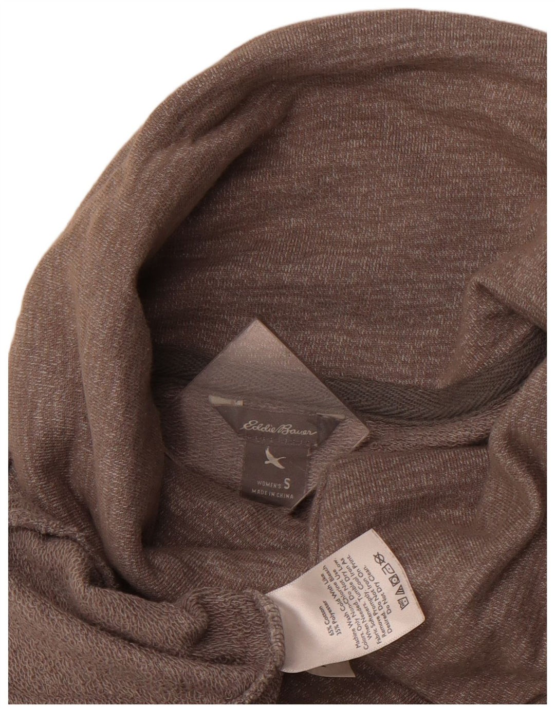 Женский кардиган EDDIE BAUER, свитер UK 10, маленький, серый, хлопок