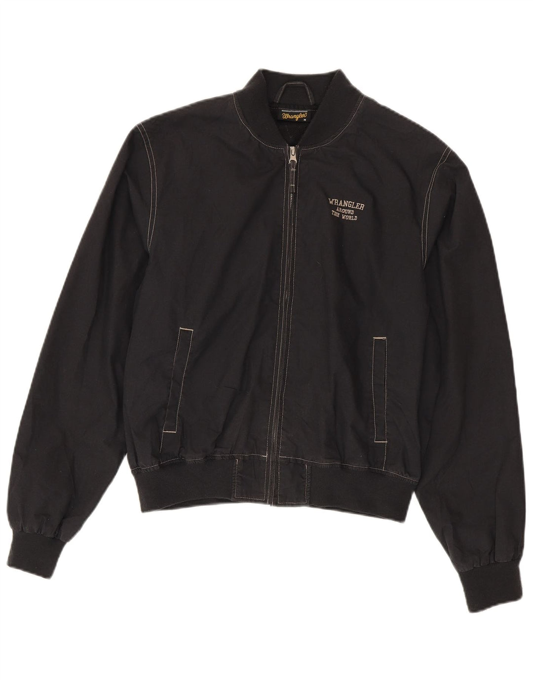 Мужская куртка-бомбер Wrangler UK 38, средний черный