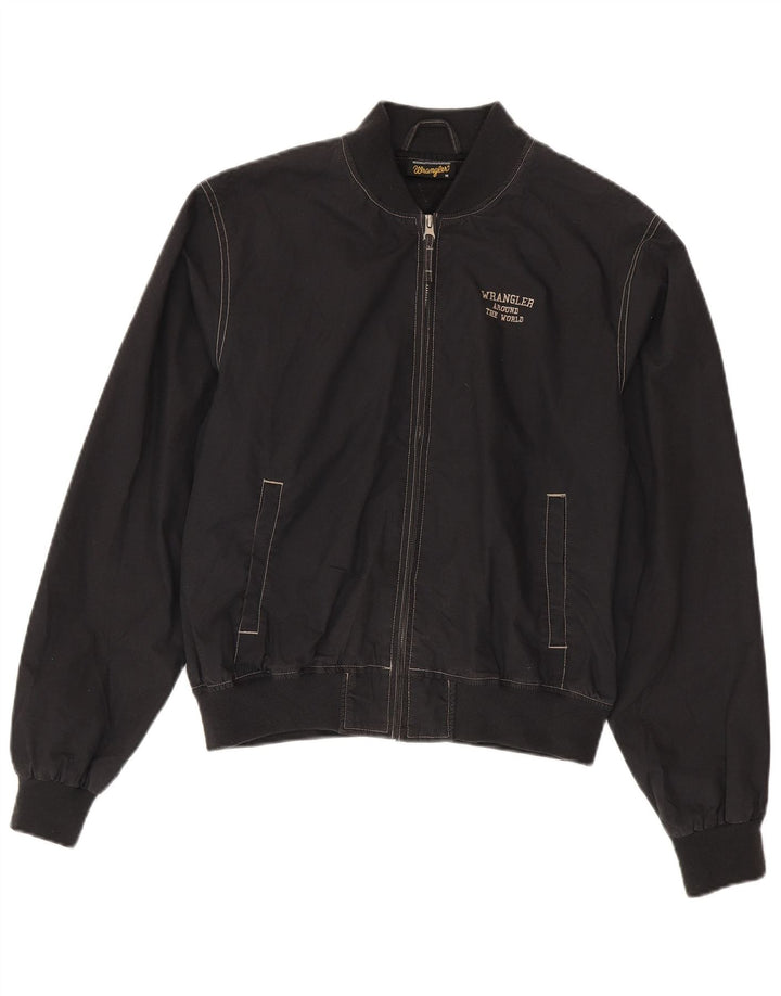 Мужская куртка-бомбер Wrangler UK 38, средний черный