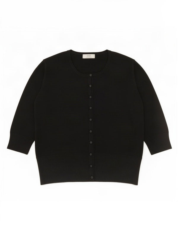 Женское болеро с рукавом 3/4 Marks & Spencer UK 20 2XL, черный вискоза