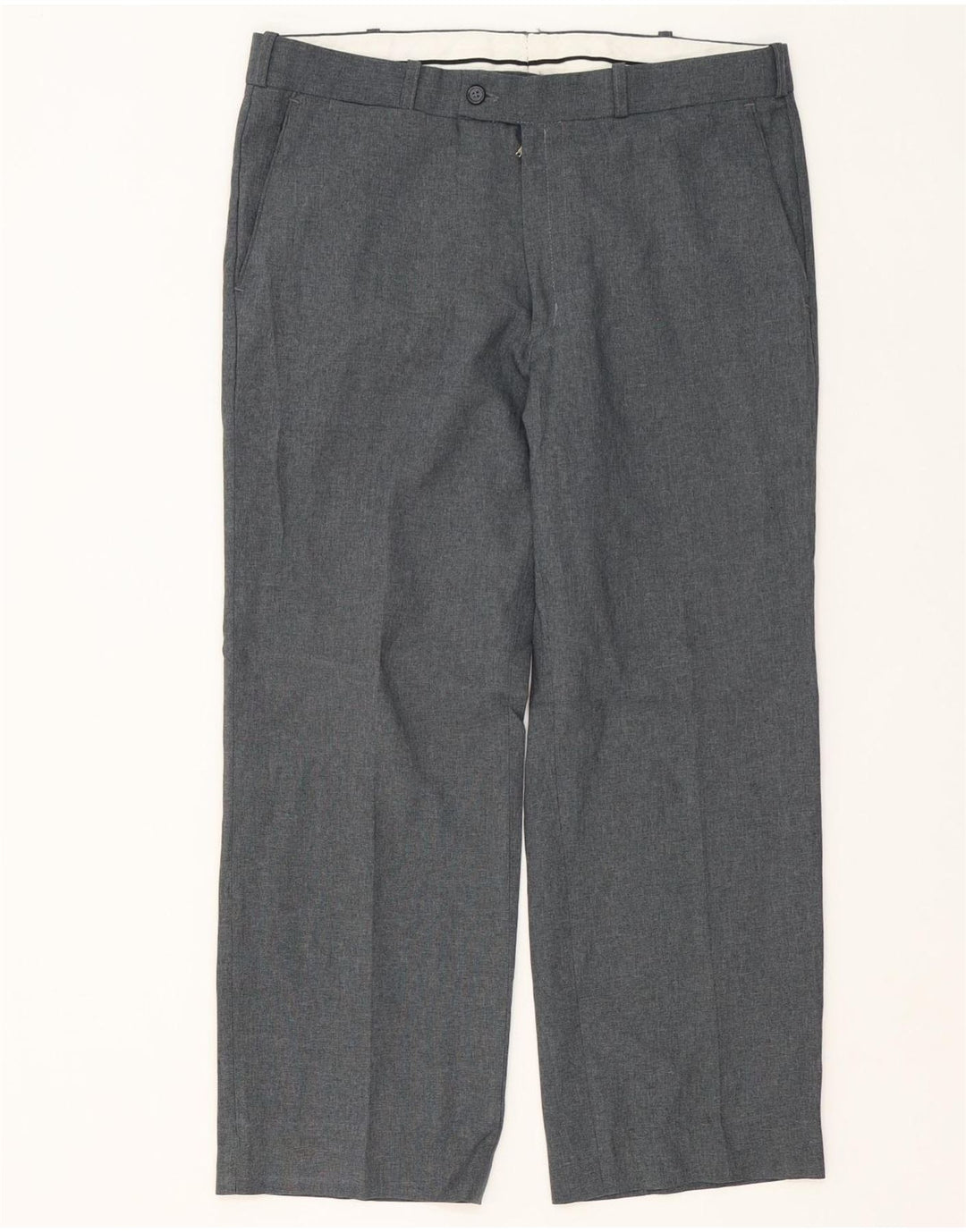 Мужские широкие брюки Farah W32 L26 из полиэстера серого цвета