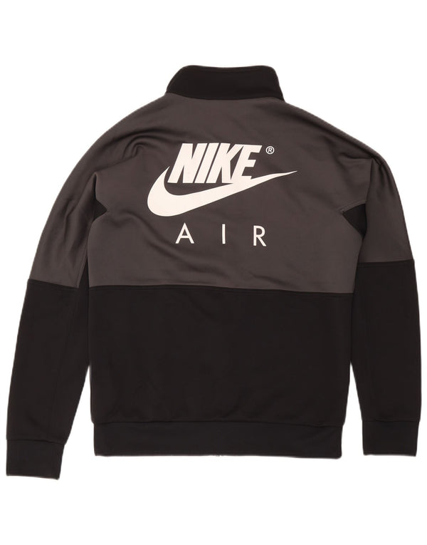 Мужской спортивный костюм с графическим рисунком Nike, маленькая серая полиэстер с цветными блоками
