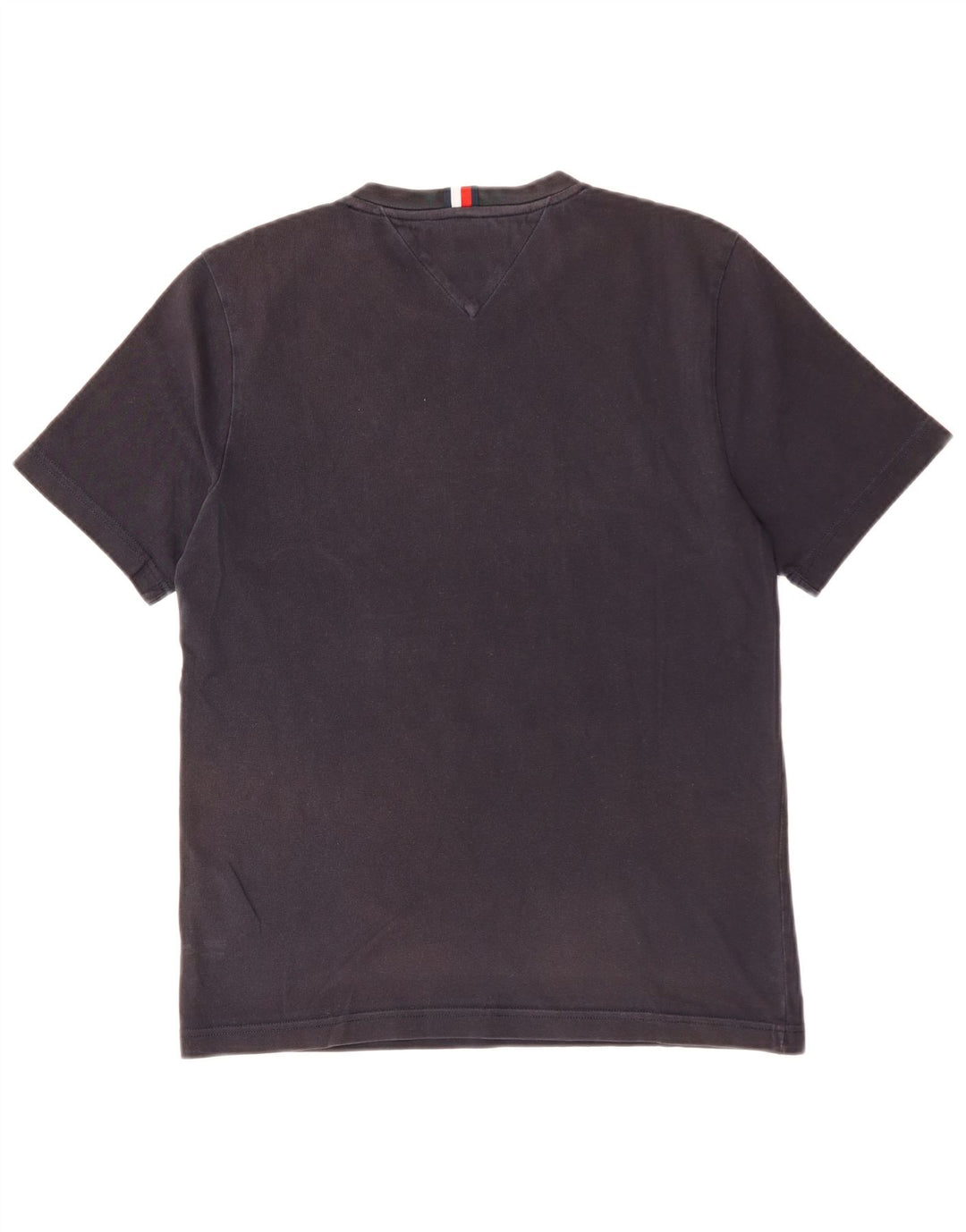 TOMMY HILFIGER Мужская футболка с рисунком, маленький темно-синий хлопок