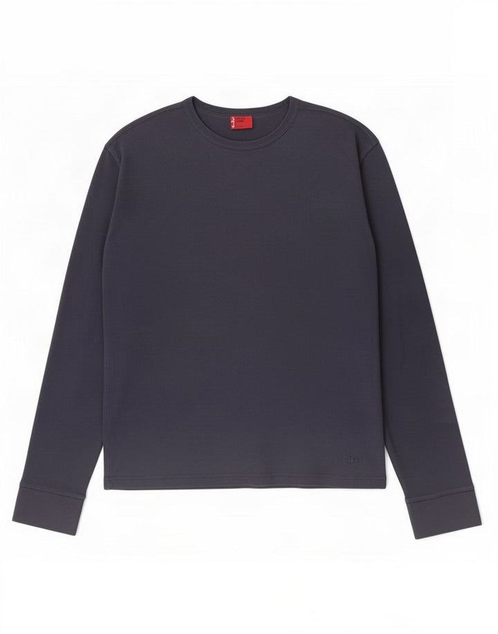 Мужской топ Levi's с длинным рукавом, большой, темно-синий