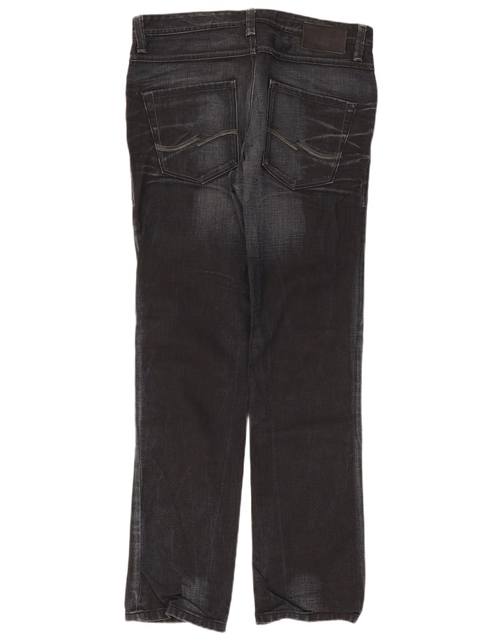 Джинсы мужские прямые Jack & Jones W36 L34 черные