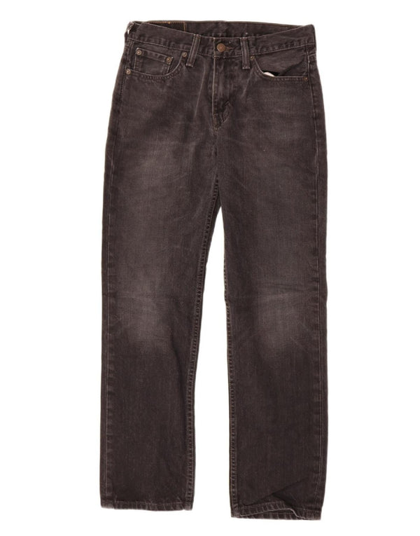 Женские прямые джинсы Levi's 514 W30 L32, черный хлопок