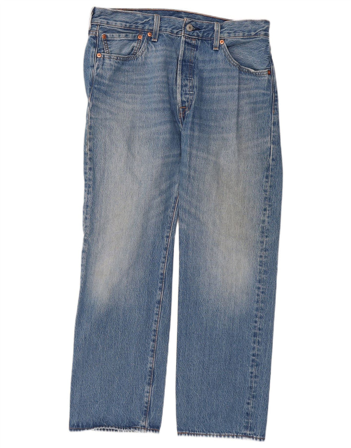 Мужские прямые джинсы Levi's 501 W34 L29 синие