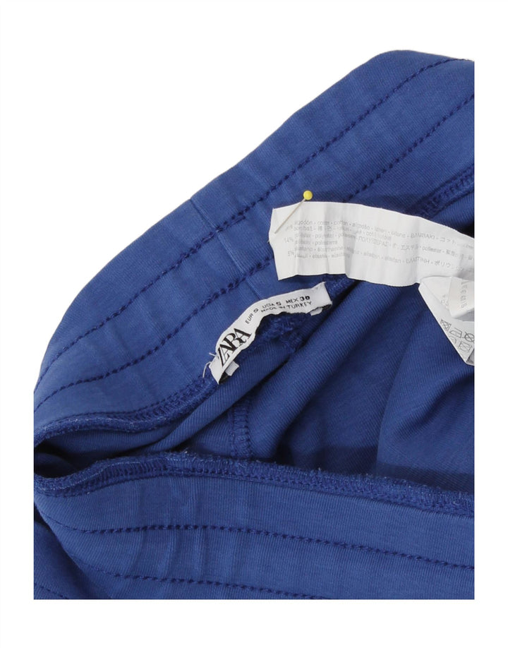 Мужские спортивные шорты Zara, маленькие синие, хлопок
