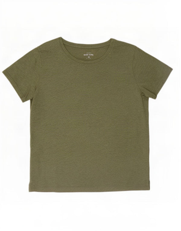 Мужская футболка Eddie Bauer Top 2XL, зеленый хлопок