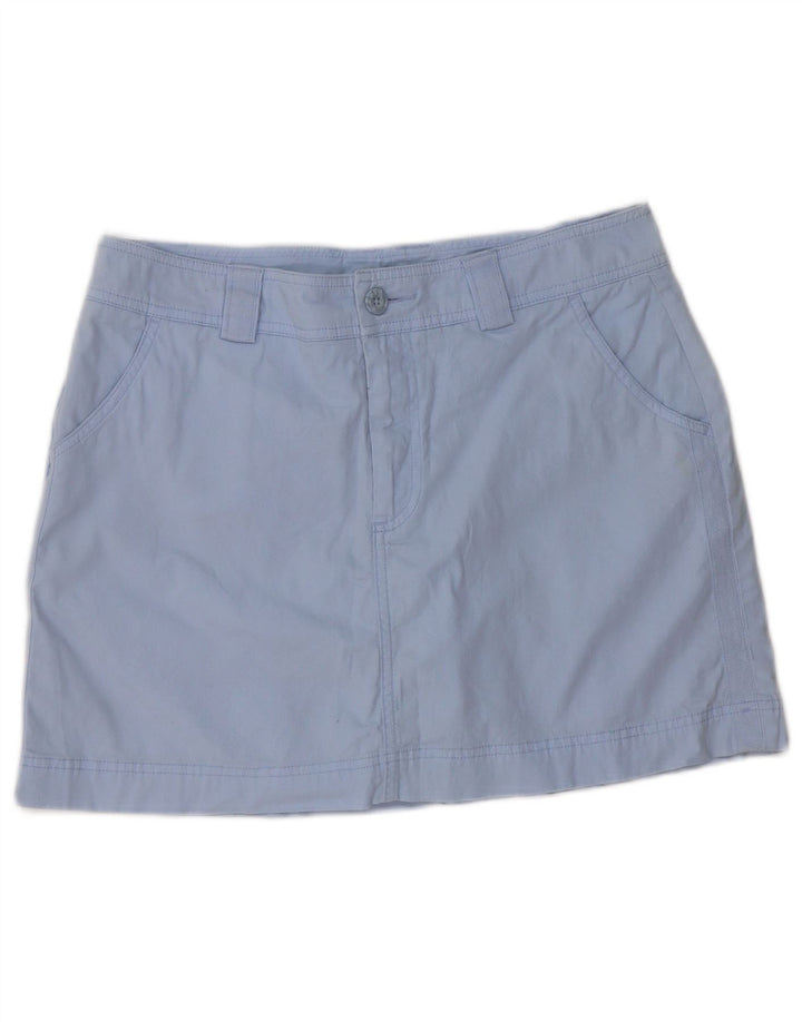 Женская мини-юбка DOCKERS US 6, средний размер W34, синяя, хлопок