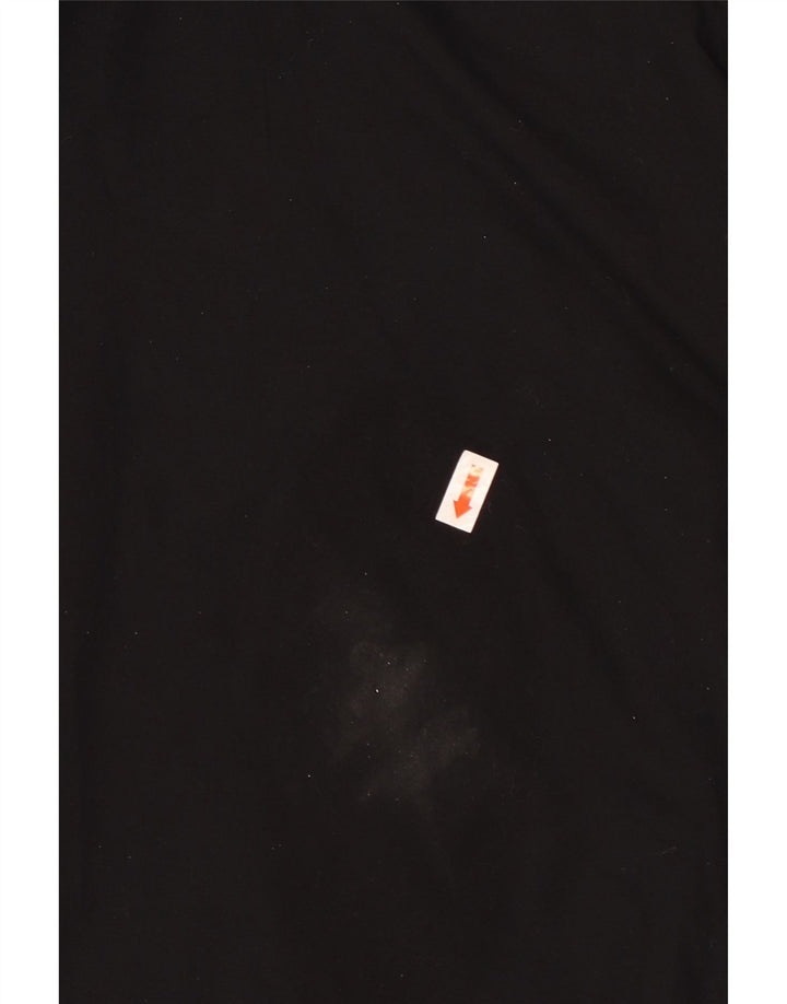 Женская рубашка оверсайз ZARA UK 18 XL, черная