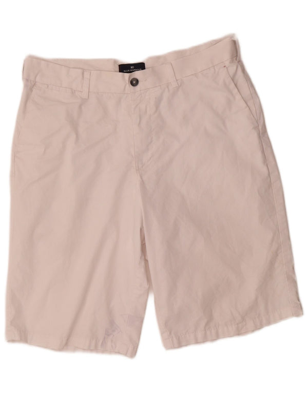 Мужские шорты чинос Marks & Spencer Blue Harbour W34, большие, белые, хлопковые