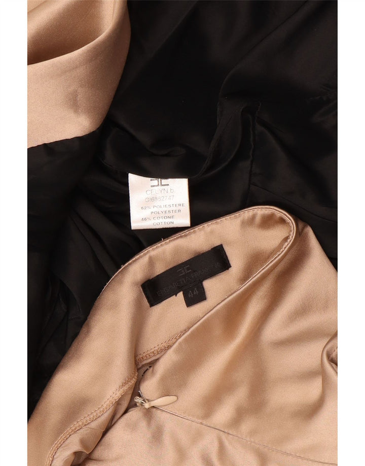 Женский комплект из 2 предметов Elisabetta Franchi IT 44, средний бежевый, полиэстер
