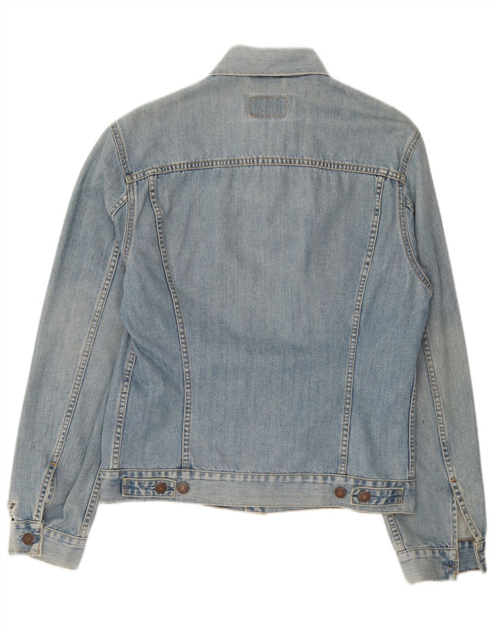 Мужская джинсовая куртка Levi's UK 40, большая синяя