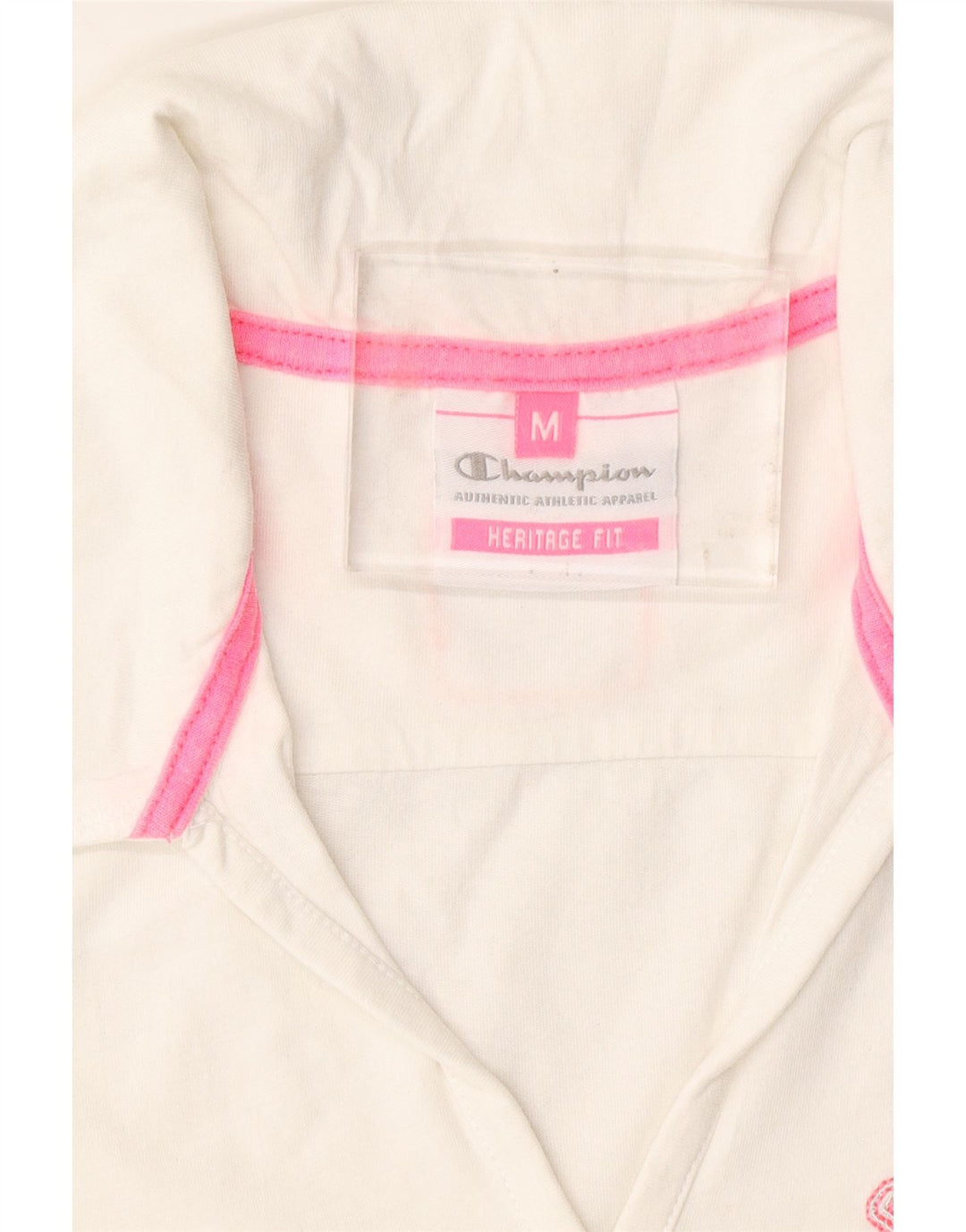 Женская рубашка поло CHAMPION Heritage Fit UK 12, средний белый цвет