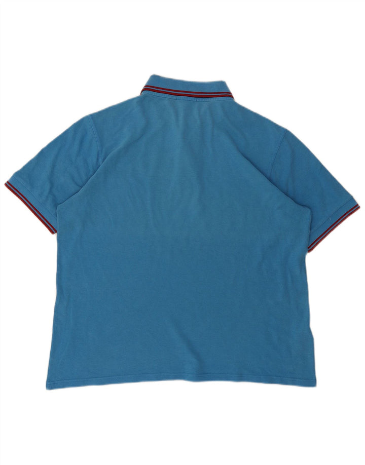 Мужская рубашка-поло Fred Perry XL, синяя, хлопок