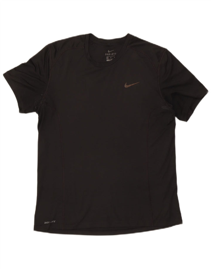 Мужская футболка Nike Dri Fit, средний черный