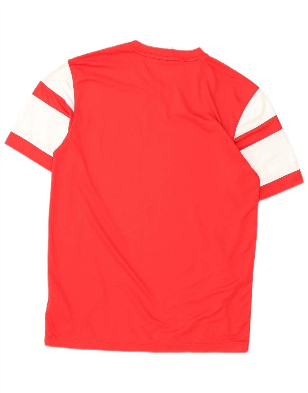 Мужская футболка Nike Dri Fit Верх среднего красного цвета из полиэстера с цветными блоками
