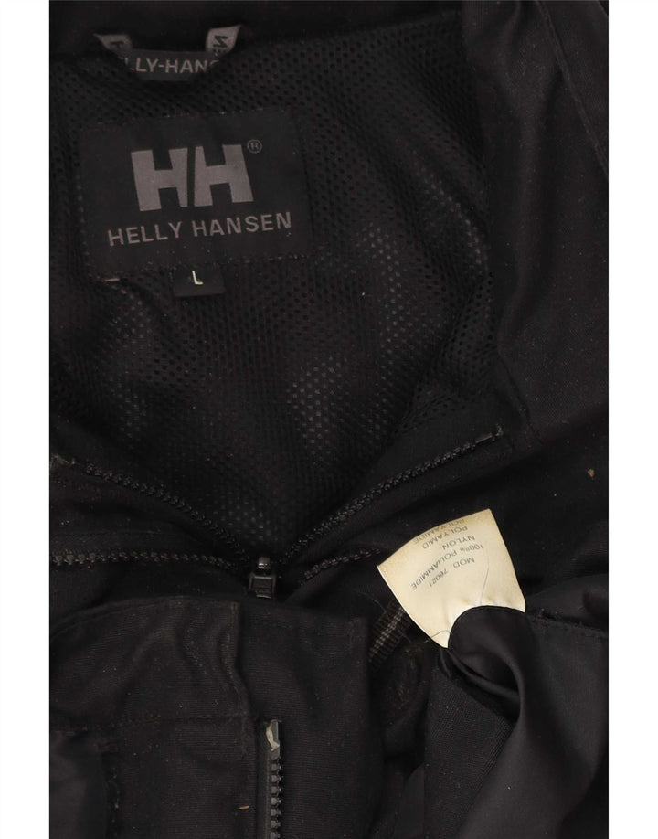 Мужская ветровка свободного кроя Helly Hansen UK 40, большая черная полиэстер