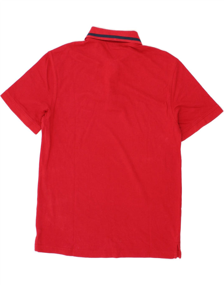 DIADORA Mens Polo Shirt Medium Red Cotton Vintage Diadora and Second-Hand Diadora from Messina Hembry 