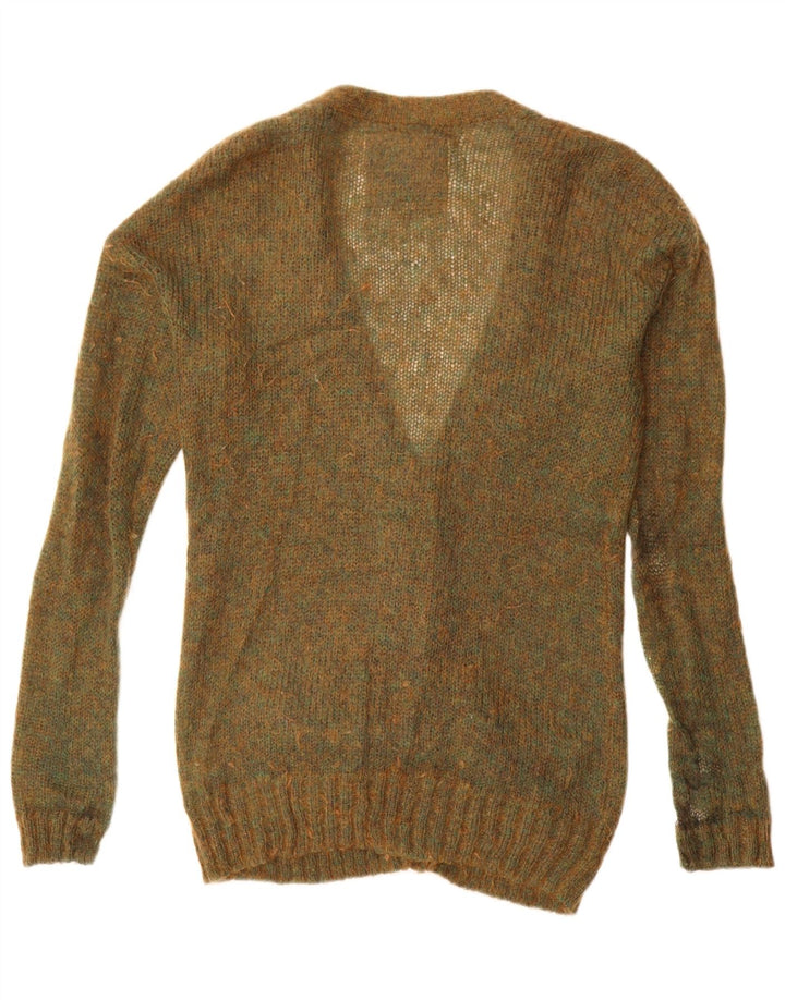 Женский свободный кардиган Jack Wills UK 12, средний хаки в крапинку