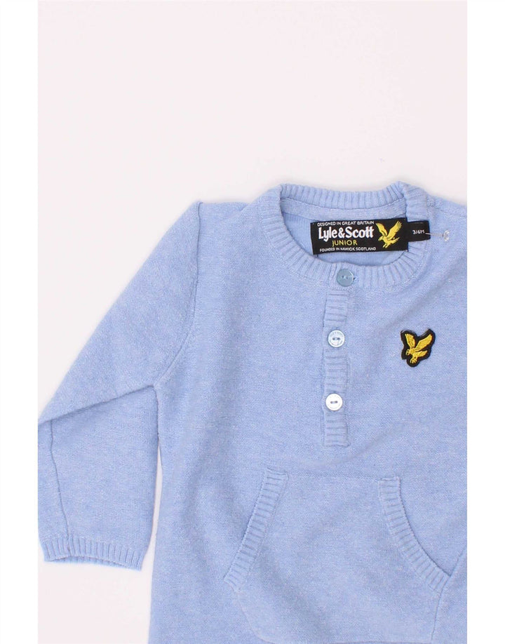 Комбинезон с длинными рукавами Lyle & Scott для маленьких мальчиков 3-6 месяцев, синий