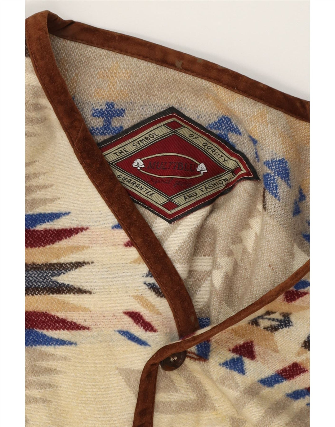 Жилет мужской MULTIBLU UK 40, большой, бежевый, Fair Isle