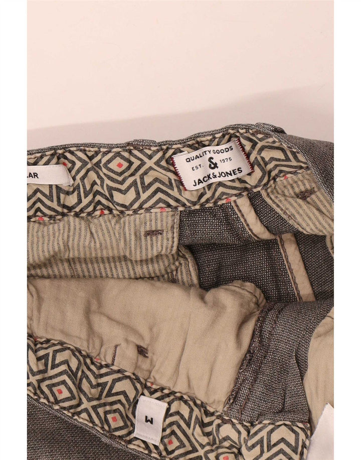 Мужские шорты чинос Jack & Jones Regular W32, серые, хлопковые