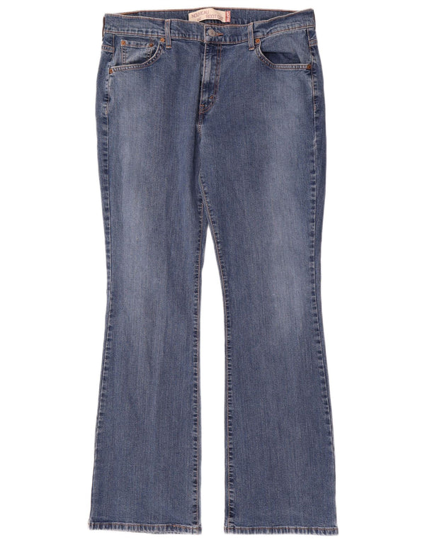 Женские джинсы Levi's 515 Nouveau Bootcut США 16 2XL W36 L33 Синий хлопок