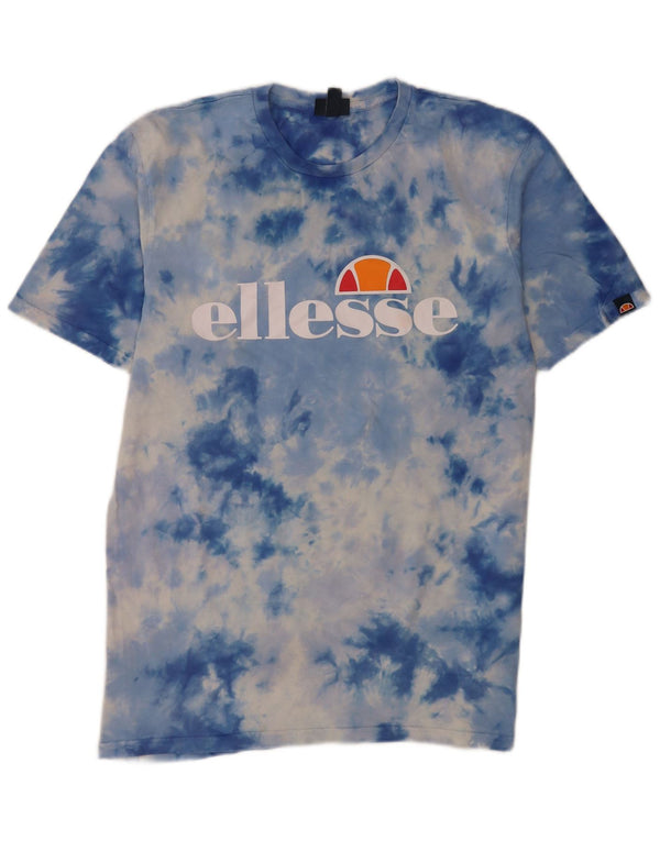 Ellesse Мужская футболка с рисунком Top XL Синяя хлопковая ткань тай-дай