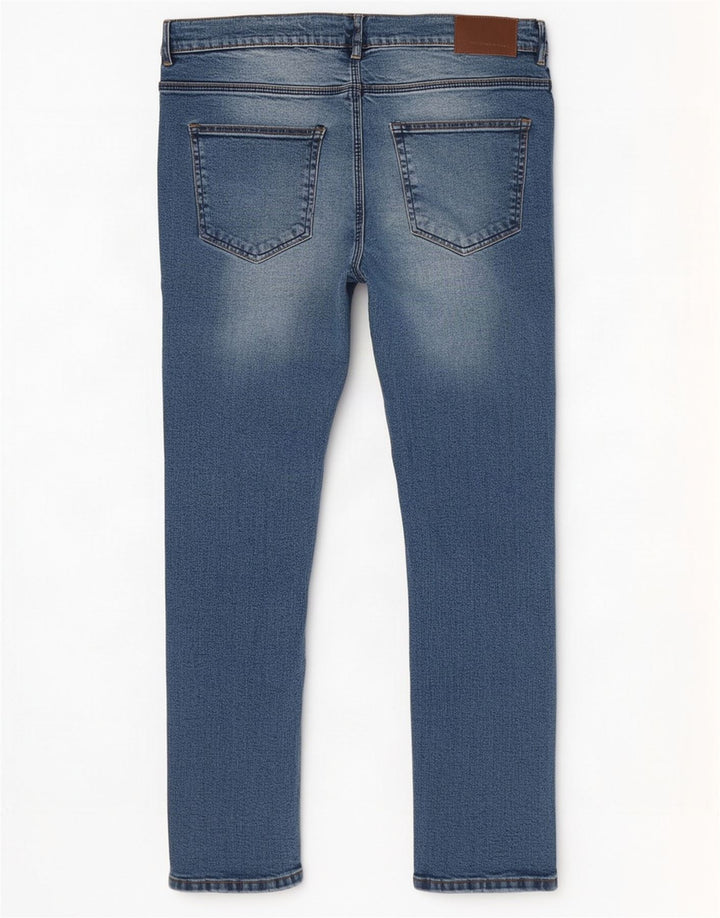Мужские узкие джинсы French Connection W32 L30, синий хлопок