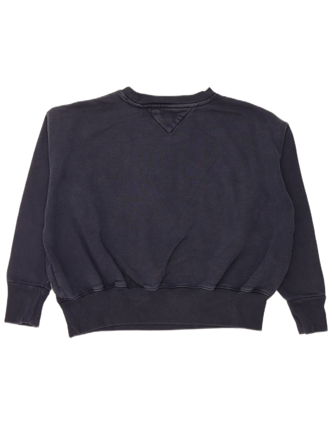 Женский свитер с рисунком Tommy Hilfiger UK 14, средний, темно-синий