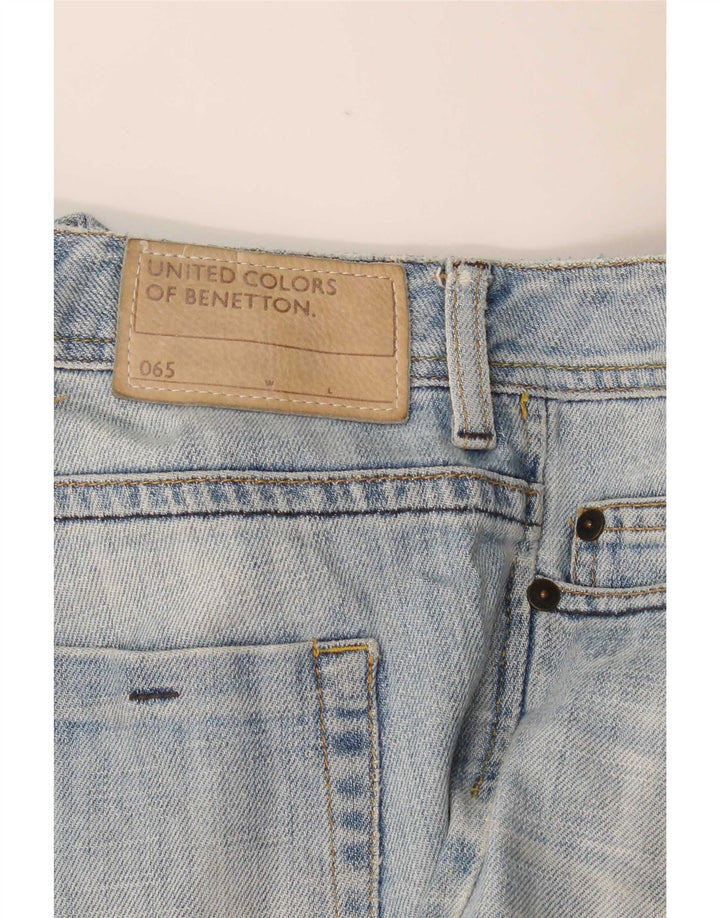 Джинсы женские Benetton Bootcut W30 L33 синие