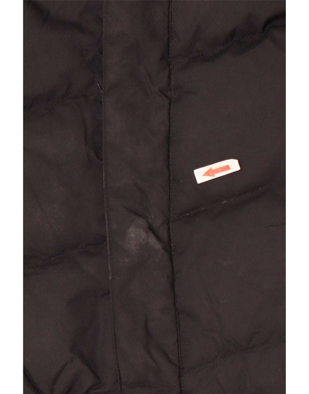 Женская стеганая куртка оверсайз с капюшоном The North Face UK 10, маленькая черная