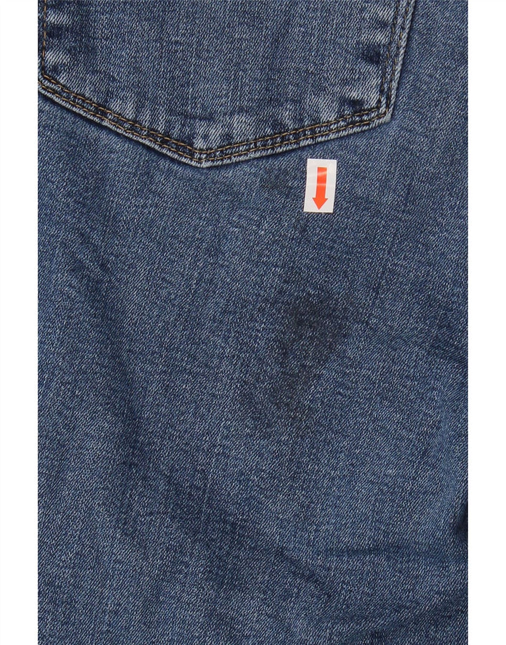 Женские джинсы скинни LEVI'S 721 с высокой посадкой W29 L32 Синие, лиоцелл